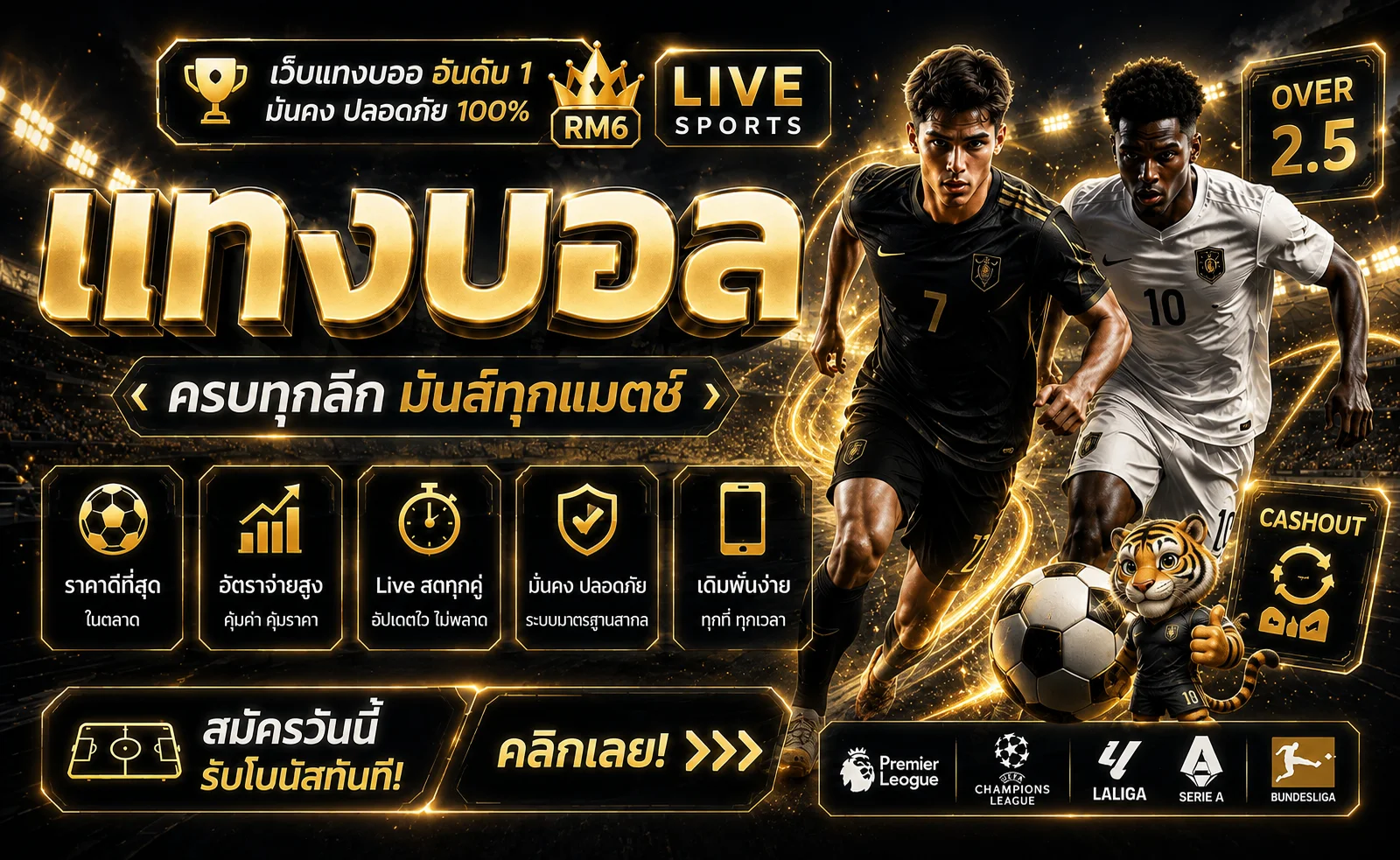 RM6 แทงบอลและติดตามผลบอลสด